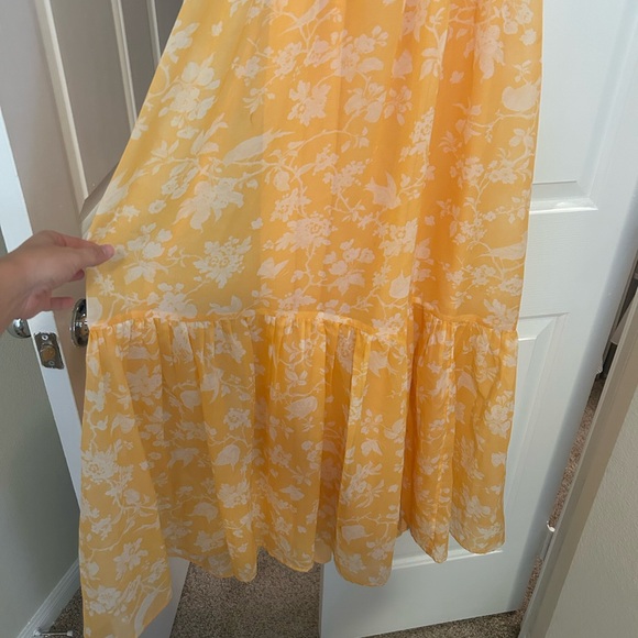 Abercrombie Flutter Sleeve maxi dress, size s - Picture 3 of 9